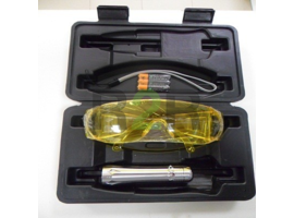 UV набор для поиска утечек в кейсе-UV-фонарик+очки BC-UV-L-1