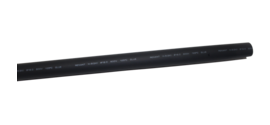 Клеевая 18.0/6.0 мм (3:1) 1 м термоусадка черная REXANT