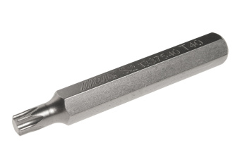 Бита TORX Т40х75мм 10мм удлиненная S2 JTC JTC-1337540