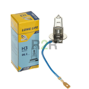 Лампа Н3 (Clearlight) 12V-55W LongLife