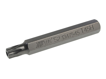 Бита TORX Т45Hх75мм 10мм удлиненная S2 JTC JTC-1347545