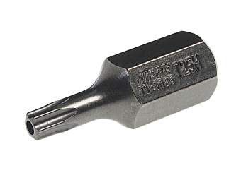 Бита TORX Т25Hх30мм 10мм S2 JTC JTC-1343025