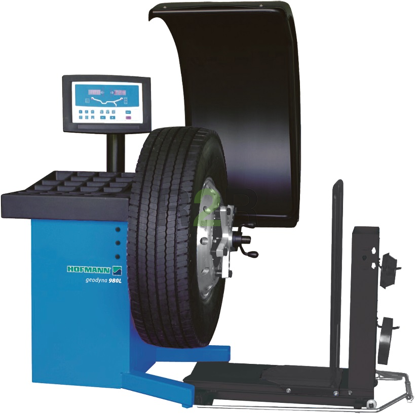 Балансировочный станок (стенд) для колес грузовых автомобилей Hofmann Geodyna 980L LIFT