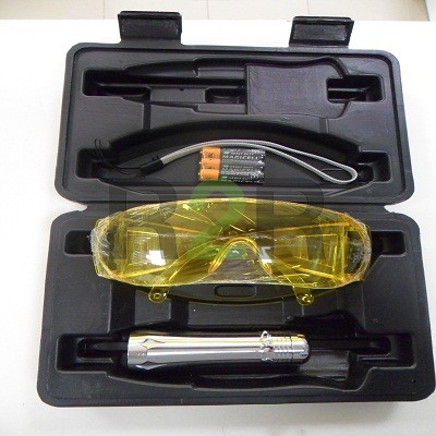 UV набор для поиска утечек в кейсе-UV-фонарик+очки BC-UV-L-1