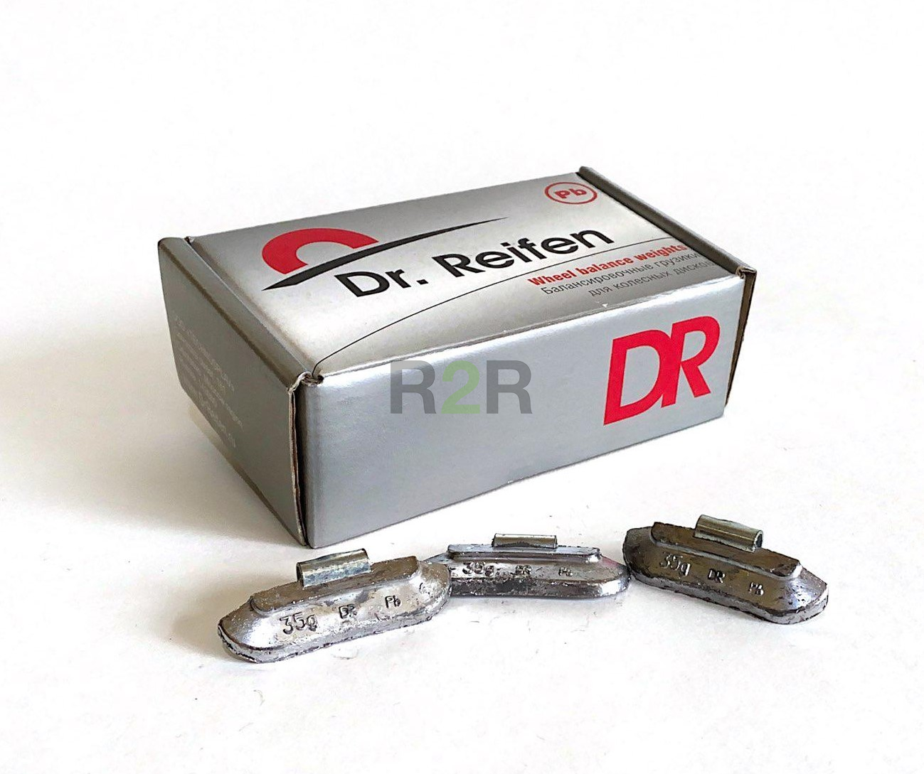 Грузы для стальных дисков 35гр (50 шт в упаковке) Dr. Reifen