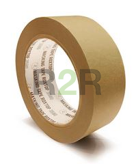 RoxellPro Малярная лента ROXTOP 3580 80⁰, коричневая, 50 мм х 40 м