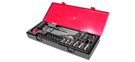 Набор инструментов 40 предметов TORX, HEX (ключи, головки) в кейсе JTC