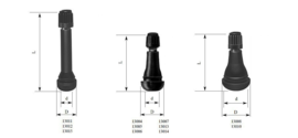 Резинометаллический вентиль (длина 32 мм), D=11,5 мм