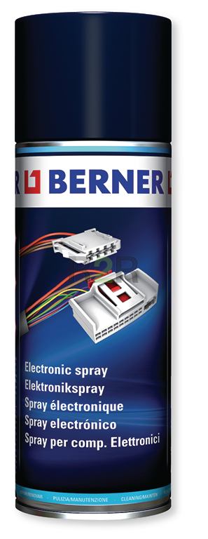 Электроник-спрей (очиститель контактов) BERNER 400 мл.