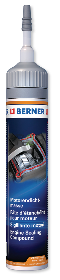 Уплотнительная масса для двигателя 200 ml (герметик под давлением с педалью) BERNER, Австрия