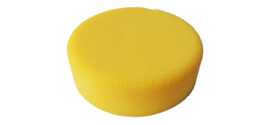asturomec полировальник v90702 мягкий желтый 160х55мм, круглый край, крепление "липучка"