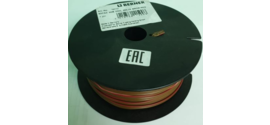 Провода FLY с одиночной изоляцией коричневый/красный 2 ×0,75 BERNER, Германия