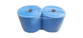 КСМ  Протирочный материал,  цвет голубой 2-х сл., 33 см, 330м, 1000 л в рулоне (уп. 2 рул)